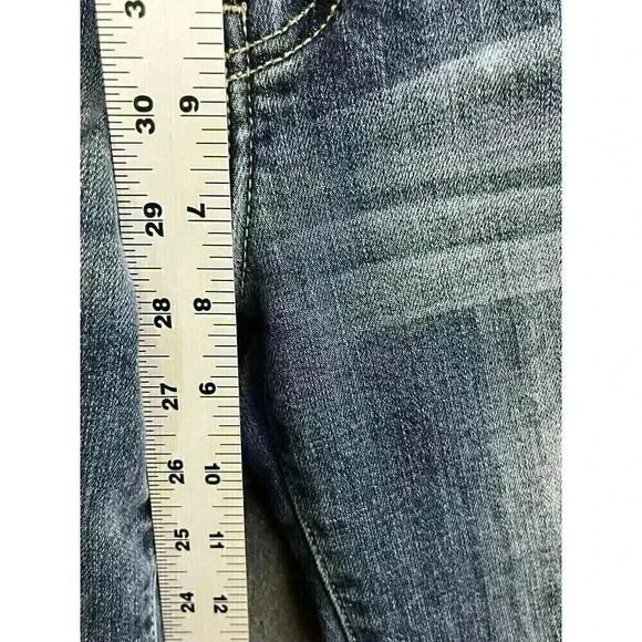 KanCan Jeans Womens 24 waist Blue Stretch Made In USA Stretched Denim  (0110) - Picture 6 of 11